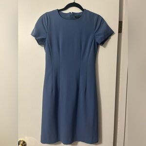 Ann Taylor Classic Blue Mini Dress